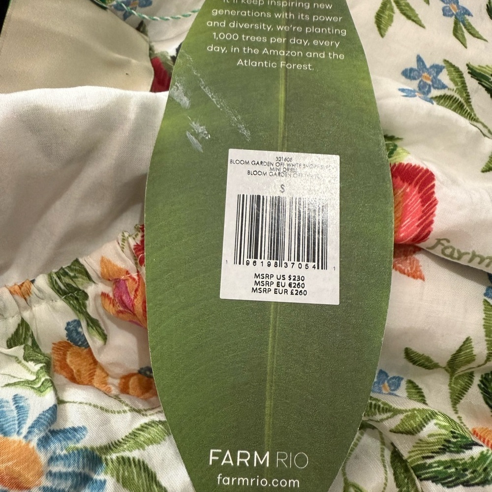 FARM Rio Floral Mini Dress - Picture 9 of 9